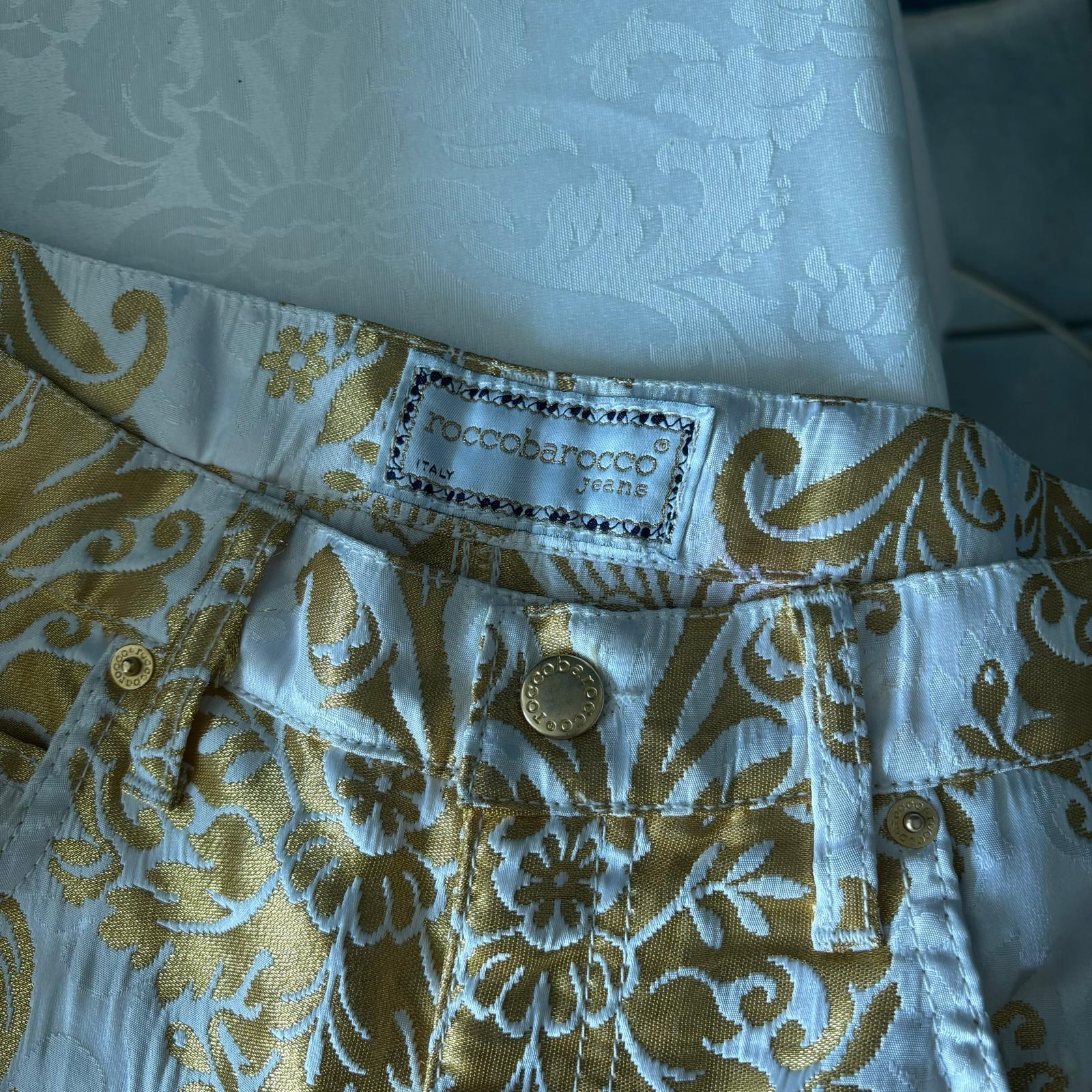 Pantaloni Roccobarocco in ottime condizioni in vendita 4