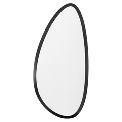 Pante Mirror in Black Wood Finish Individual