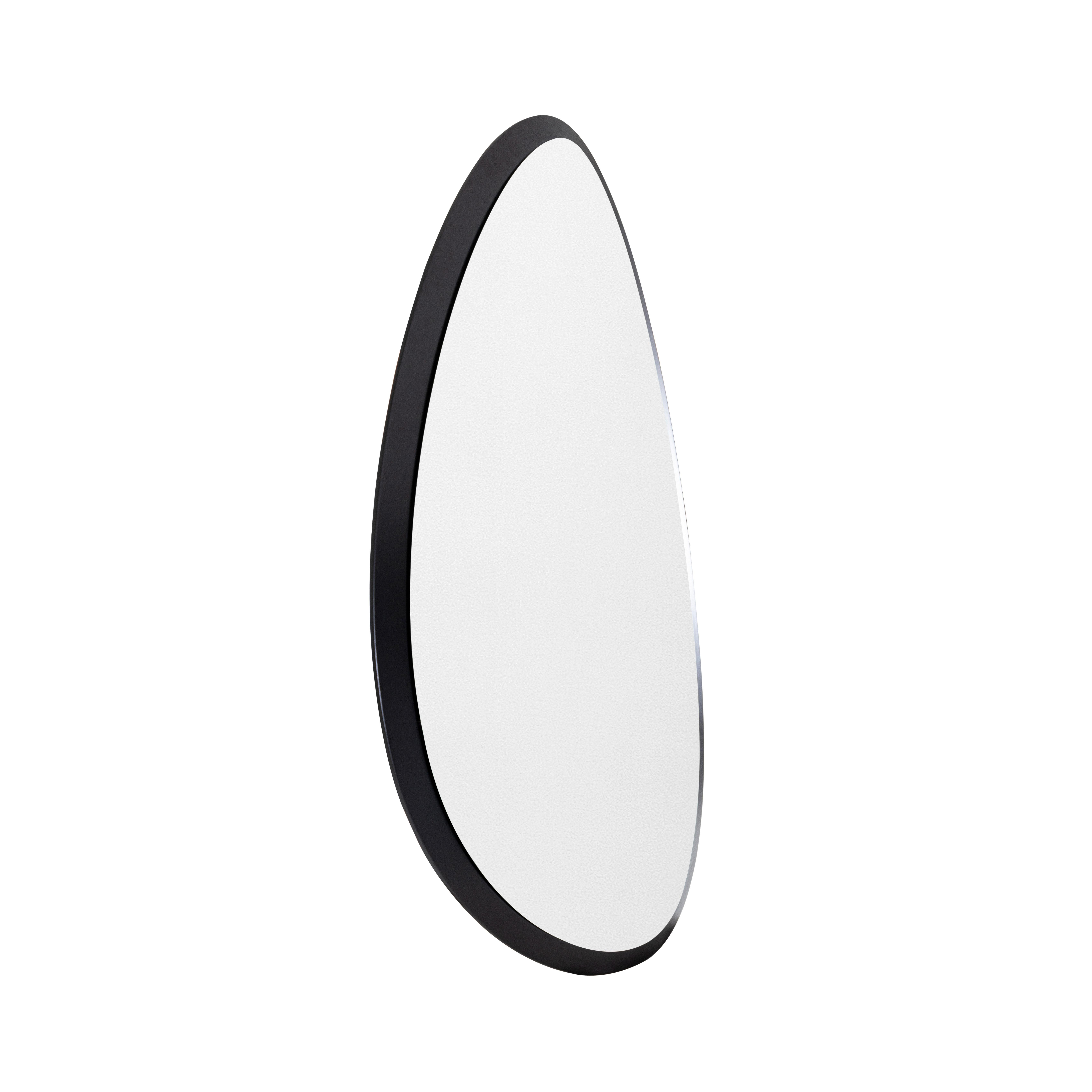 Pante Mirror In Black Wood Finish, Set of 4 For Sale 4