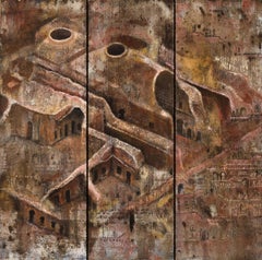 Arch of Mystery - Painting, Mixed media on canvas