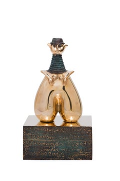 Amlash JaAN - Sculpture, Bronze