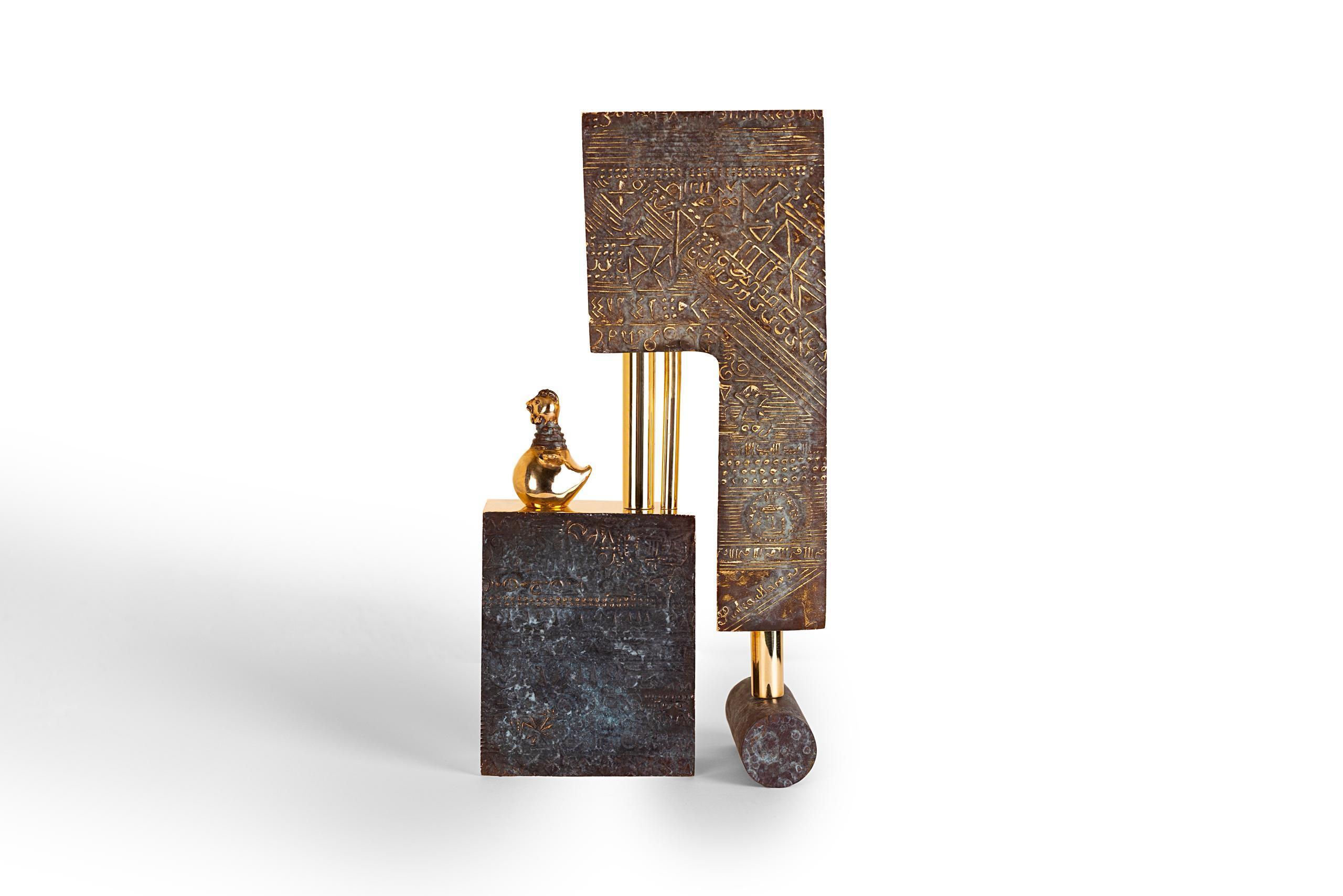 Amlash Parallele World - Scultura, Bronzo