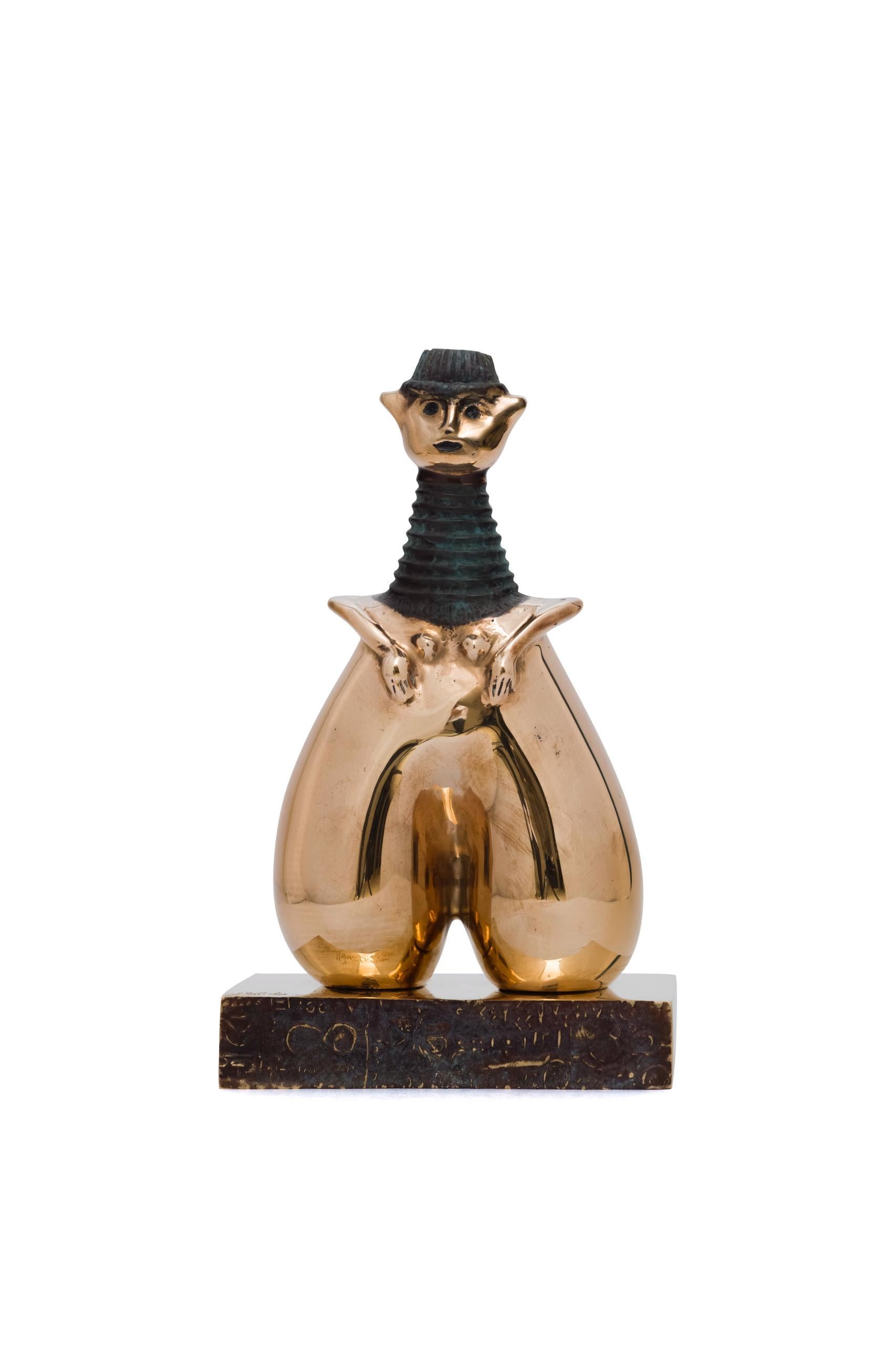 Amlash Abbraccio di prosperità - Scultura, Bronzo