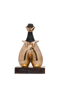 Amlash Wohlstand Umarmung - Skulptur, Bronze