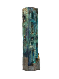 The Sacred Pillar of Amlashjaan's Dreams - Sculpture