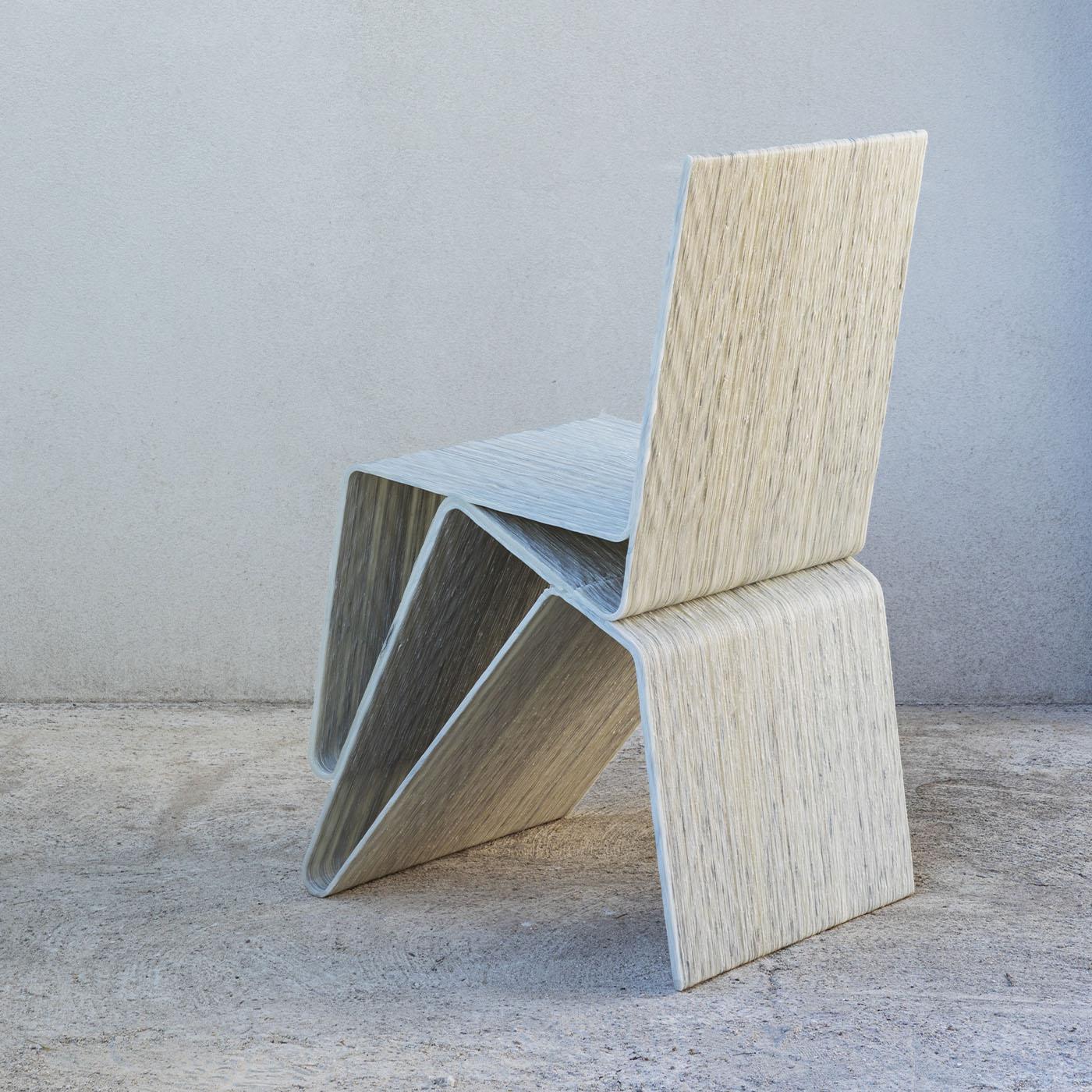 Italian Pantelleria Gray Chair For Sale