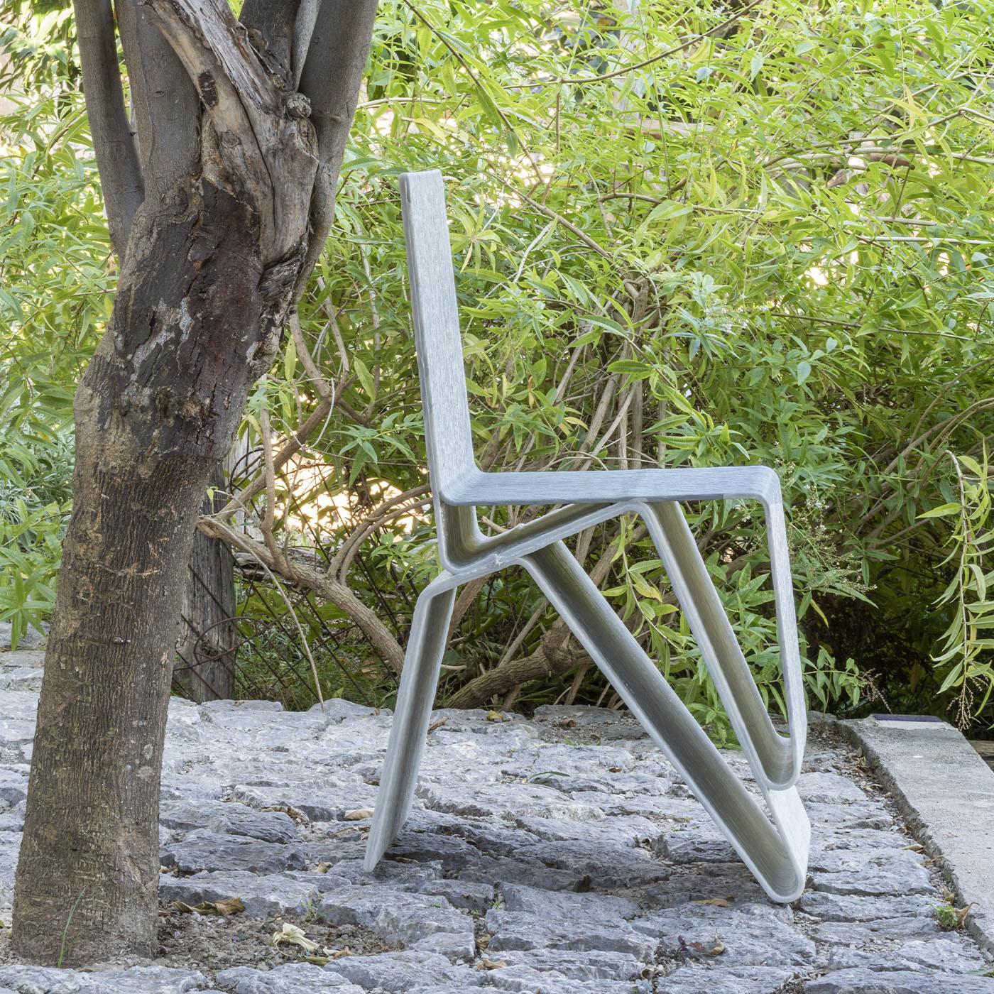 Pantelleria Gray Chair In New Condition For Sale In Milan, IT