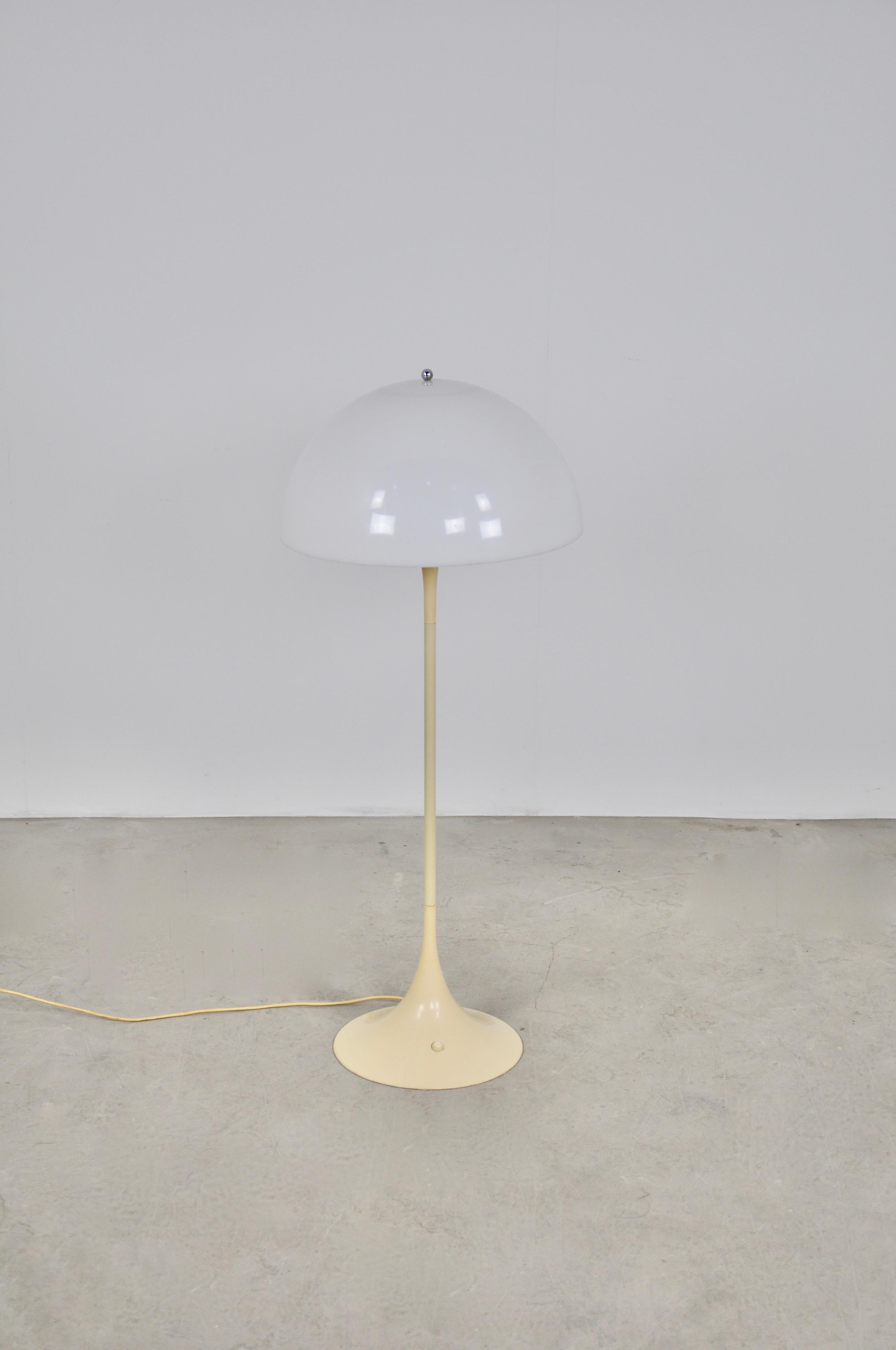 Mid-Century Modern Panthella Floor Lamp by Verner Panton for Louis Poulsen, 1970s