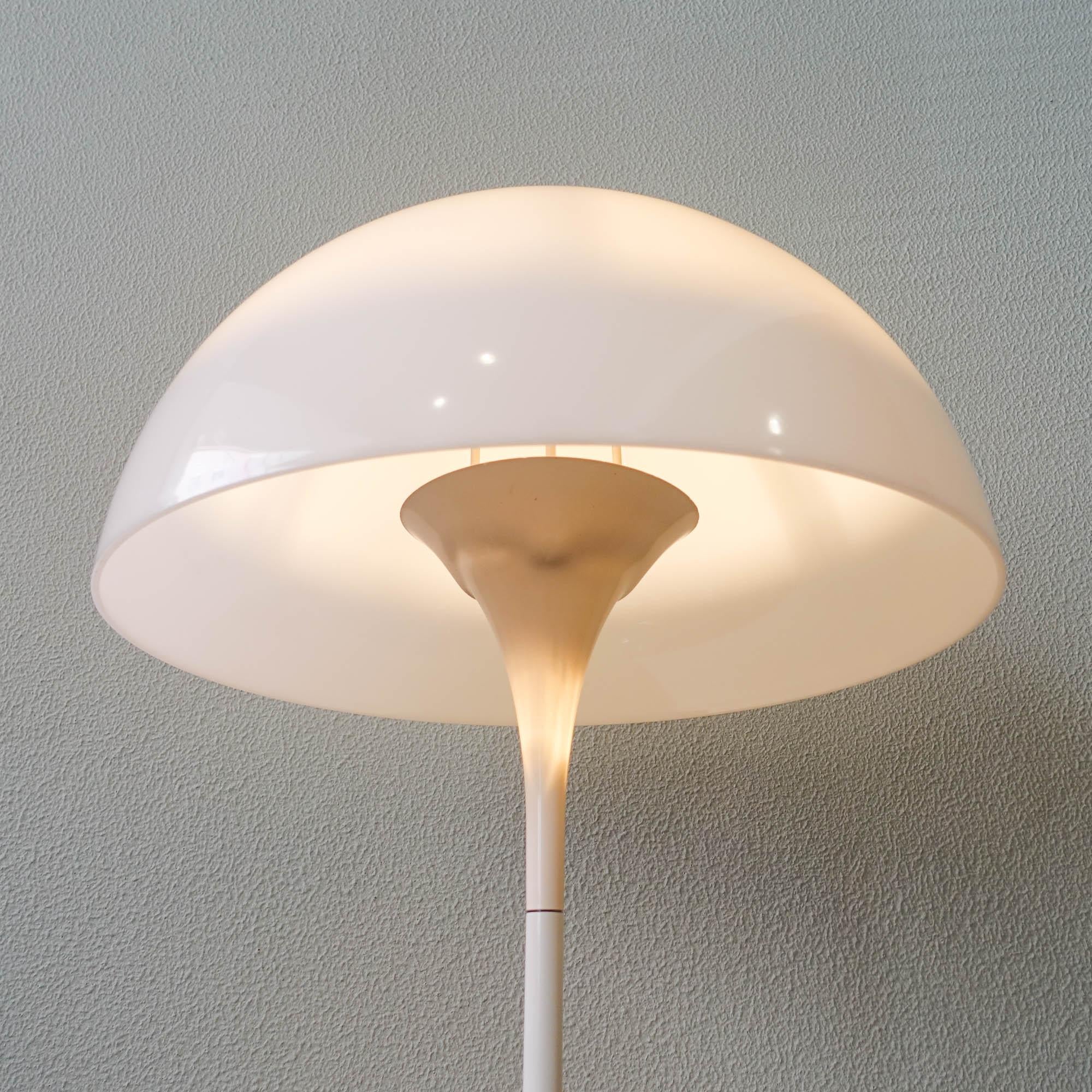 Scandinavian Modern Panthella Floor Lamp by Verner Panton for Louis Poulsen, 1970s
