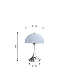 Portable Panthella V2 de Louis Poulsen