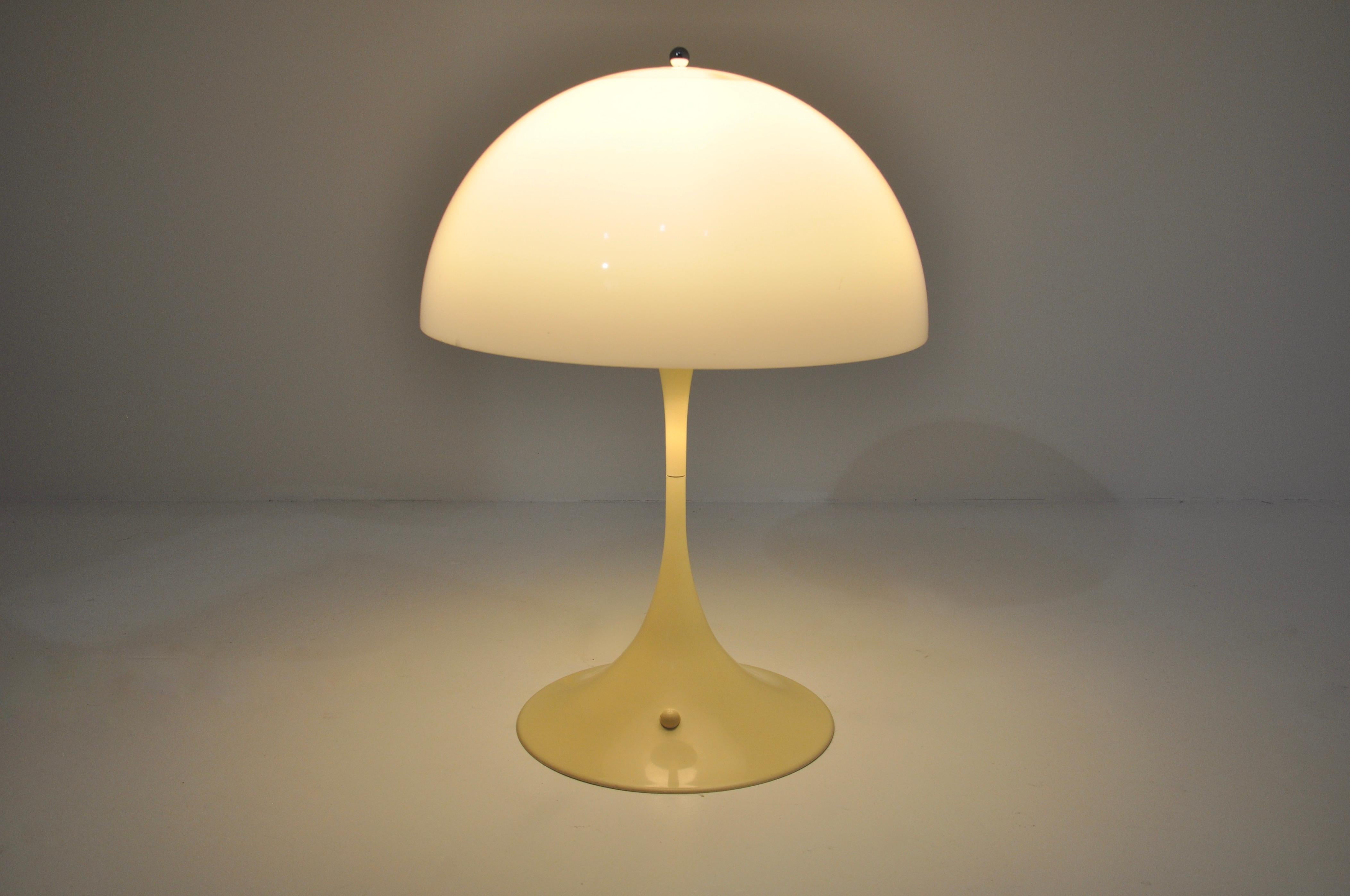 Mid-Century Modern Panthella Table Lamp by Verner Panton for Louis Poulsen, 1970s For Sale