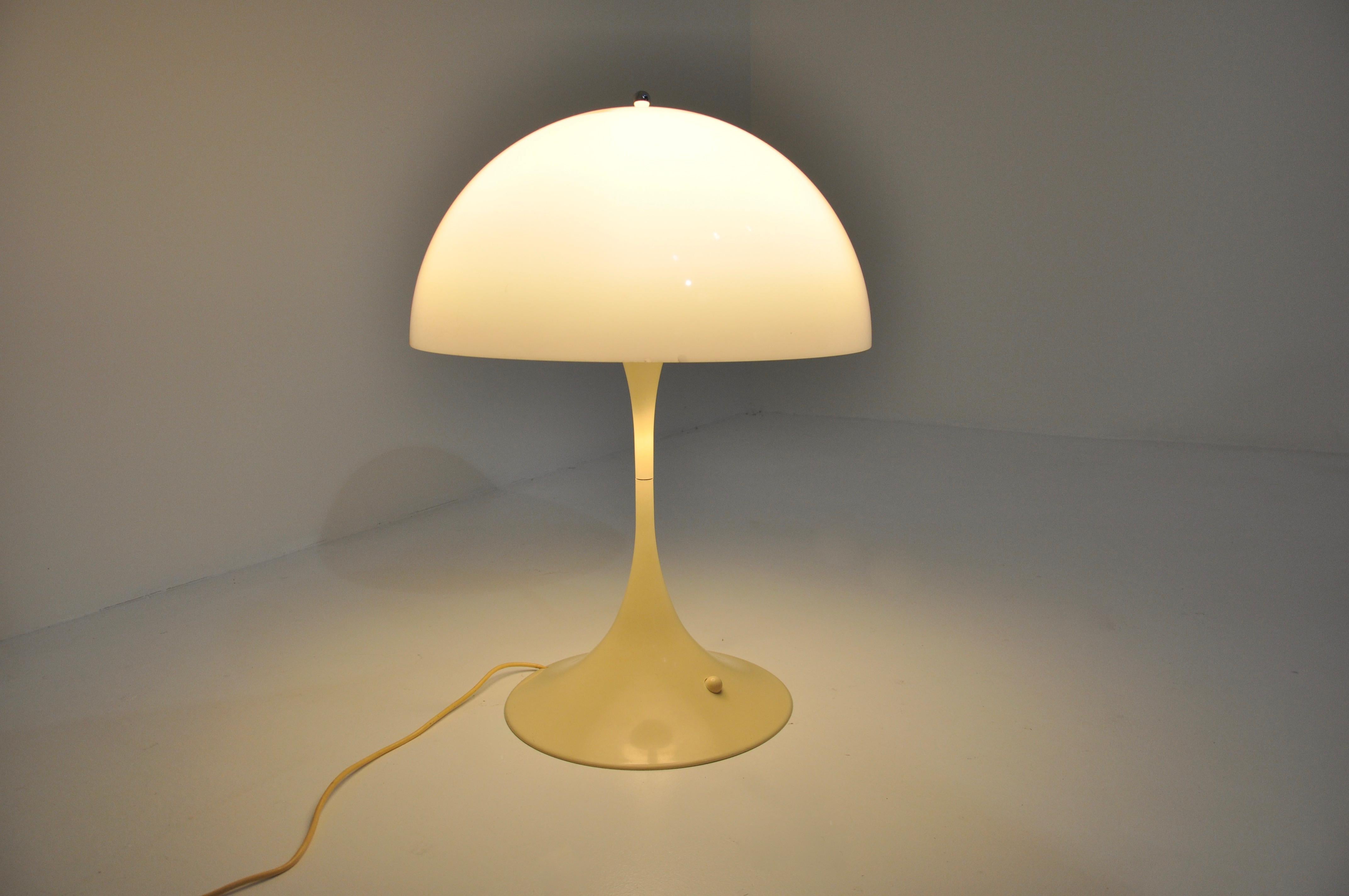 Late 20th Century Panthella Table Lamp by Verner Panton for Louis Poulsen, 1970s For Sale