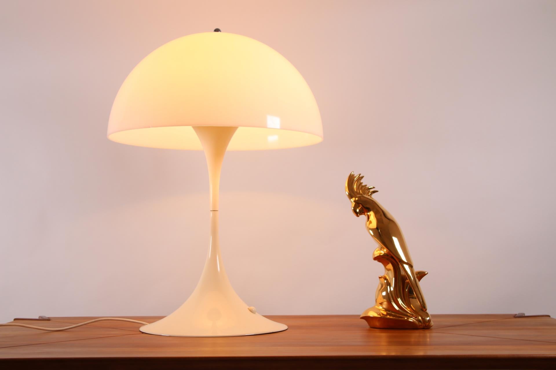 Mid-Century Modern Panthella Table Lamp Design by Verner Panton for Louis Poulsen