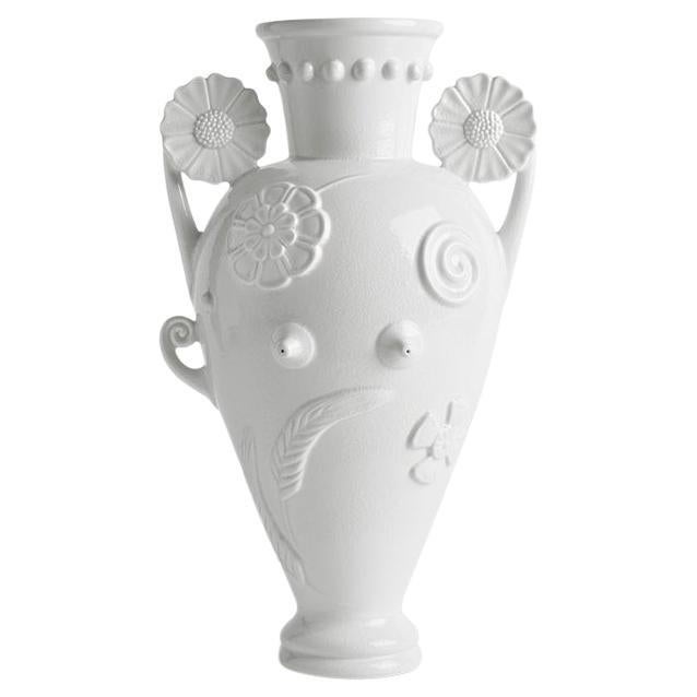 Pantheon Persephone-Vase - Weiß im Angebot