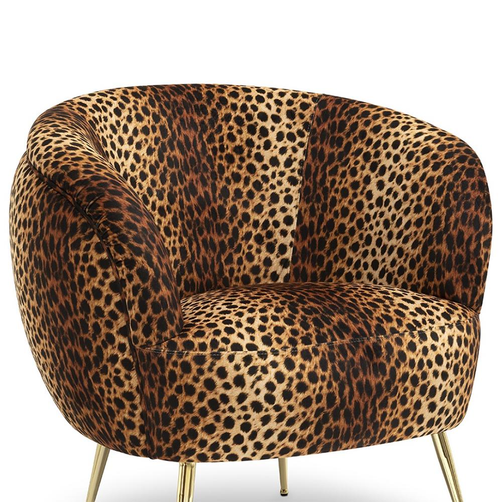 Italian Panther Armchair For Sale