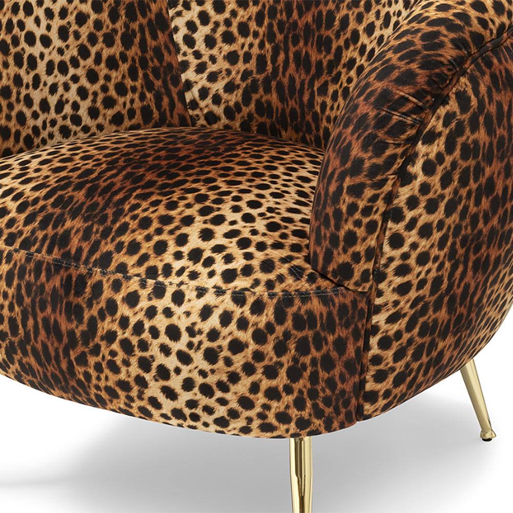 Contemporary Panther Armchair For Sale