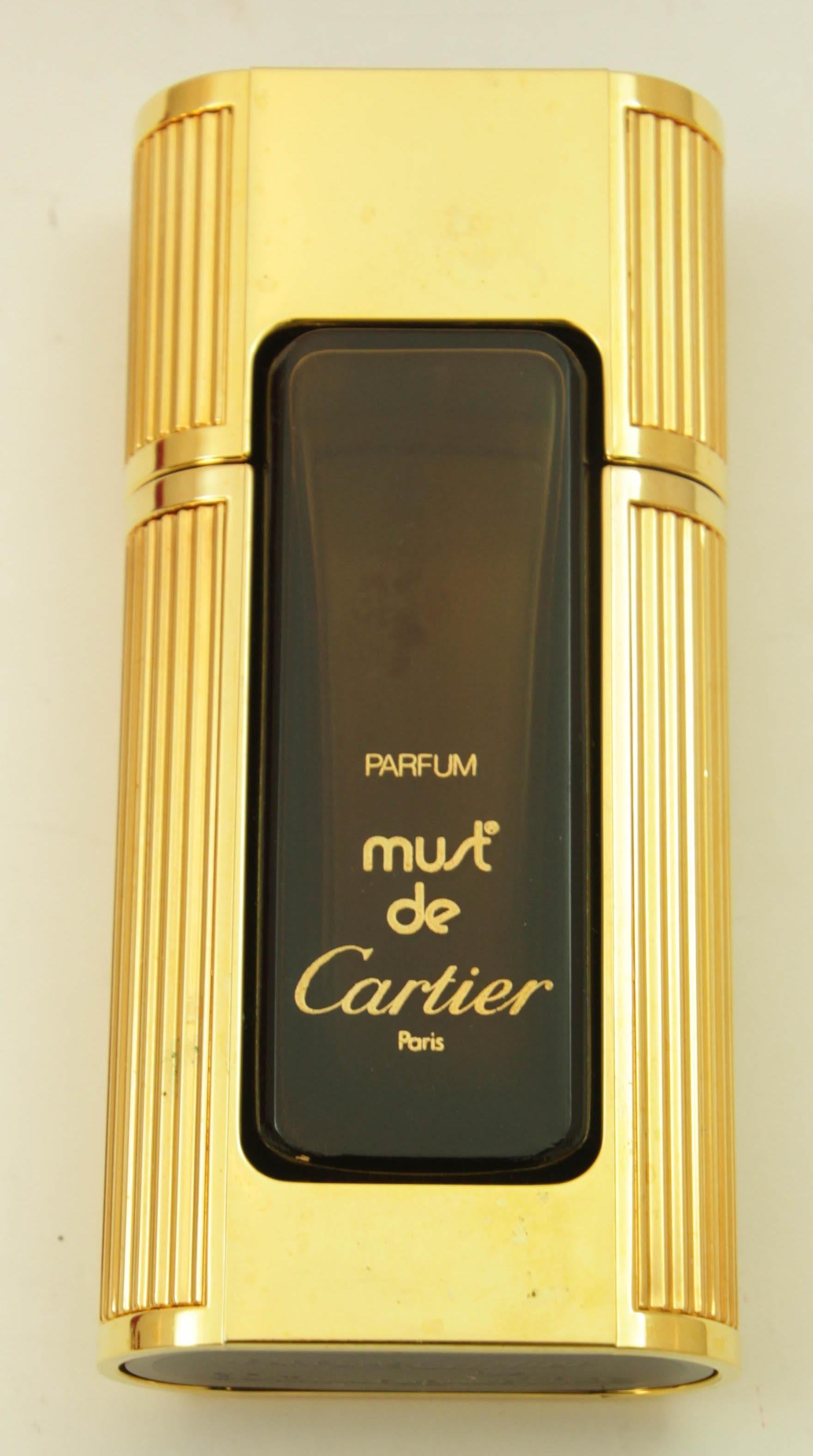 Bottiglia di profumo vintage da collezione Panther de Cartier in scatola originale  Art Déco in vendita 2