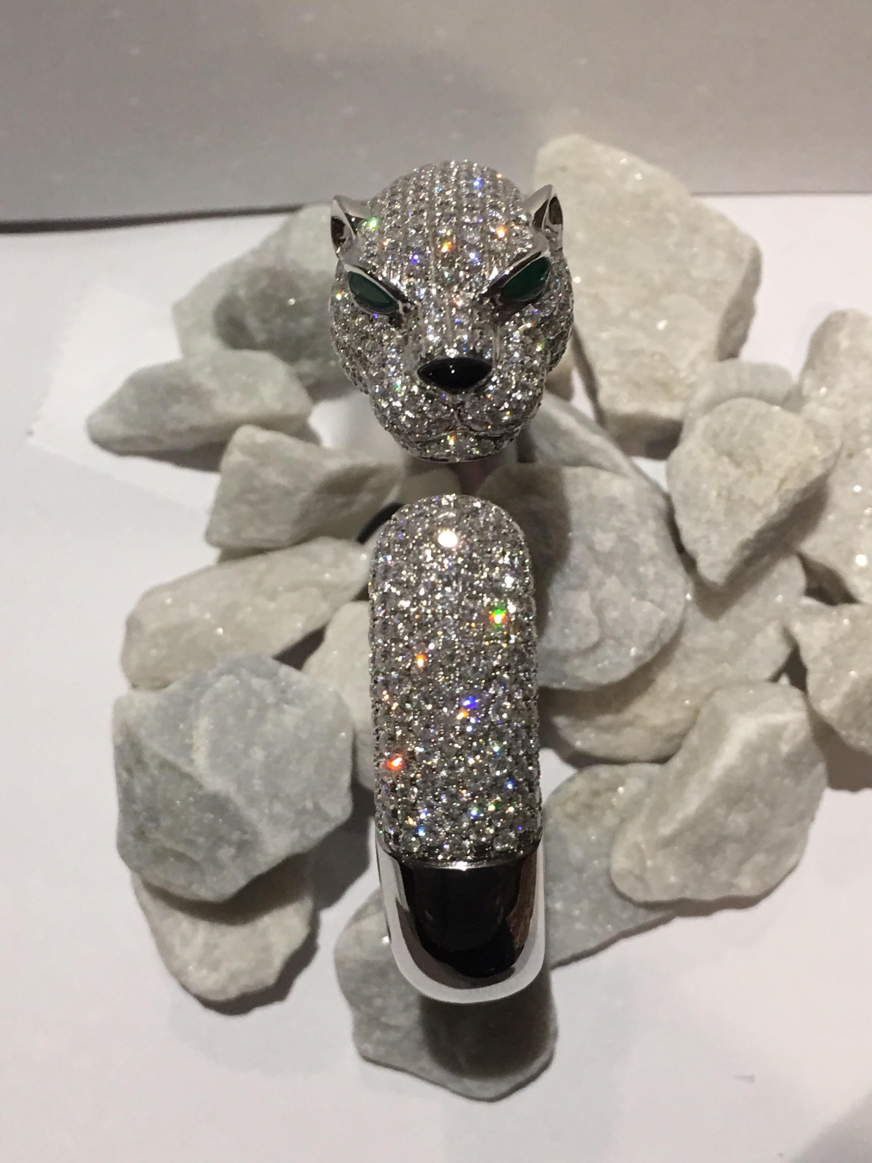 panther diamond bracelet