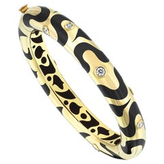 Panther gold & diamond bracelet
