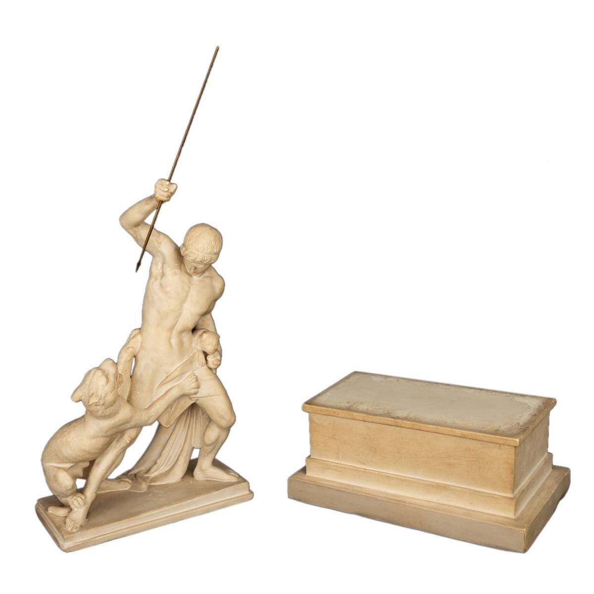 Sculpture danoise néoclassique « chasseur de panthères » Jens Adolph Jerichau 1846  en vente 3
