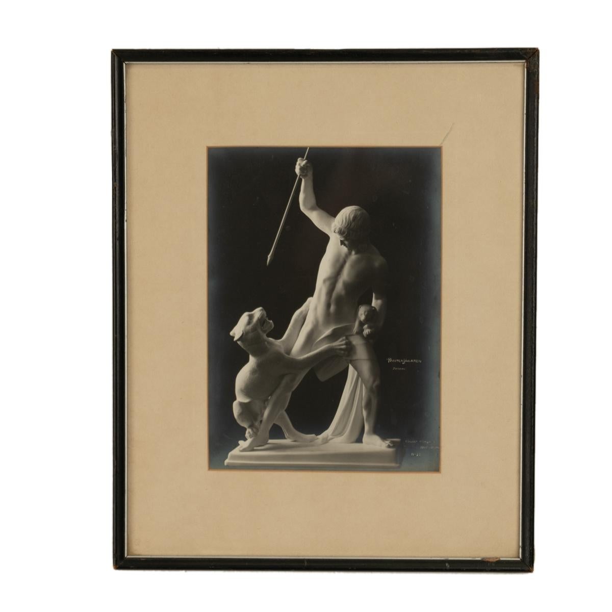 Sculpture danoise néoclassique « chasseur de panthères » Jens Adolph Jerichau 1846  en vente 10