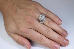 Panther Leopard Jaguar Cheetah Platinum ring. Diamond Encrusted Head band.