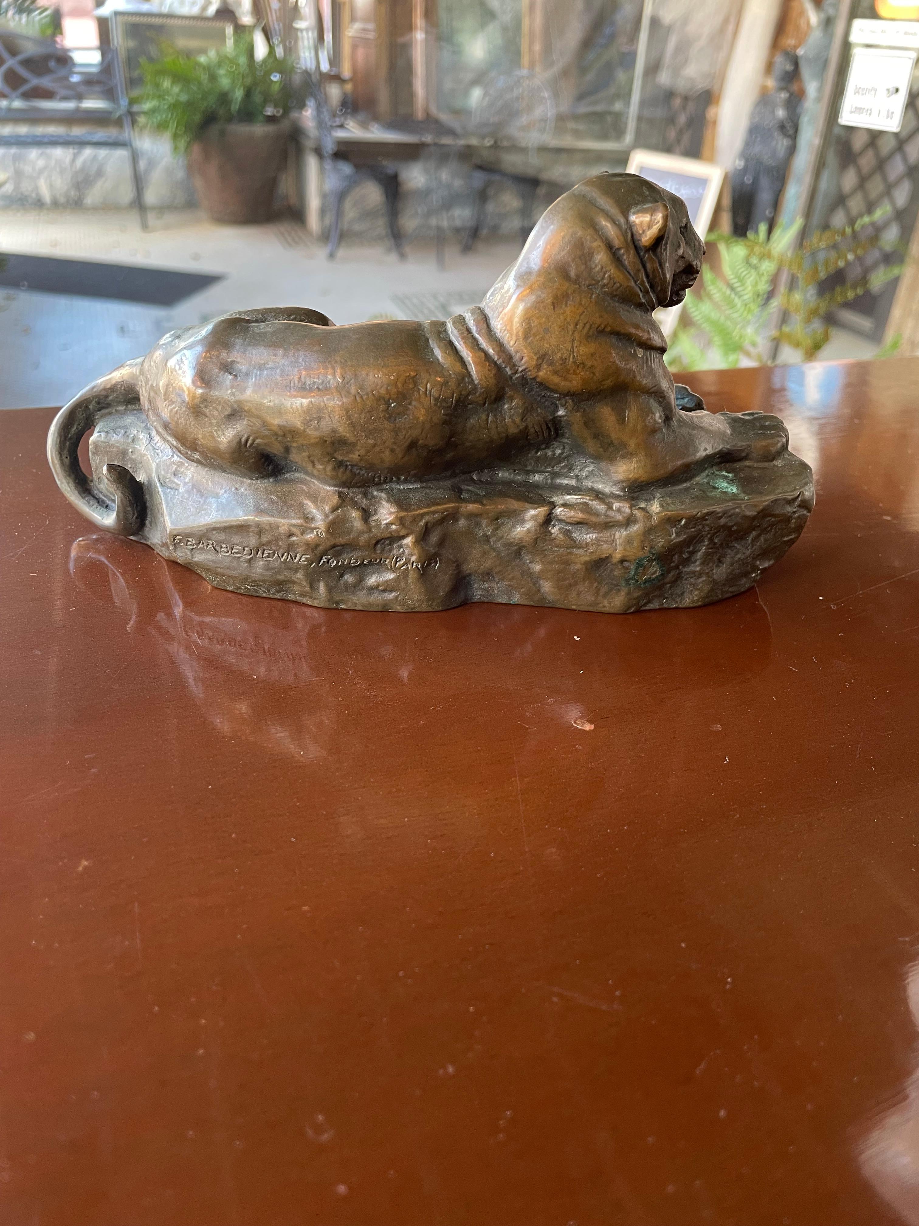 Moulage Panthère de l'Inde ou Panthere of India en vente