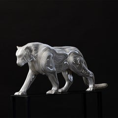 Panther Polished Medium Sculpture