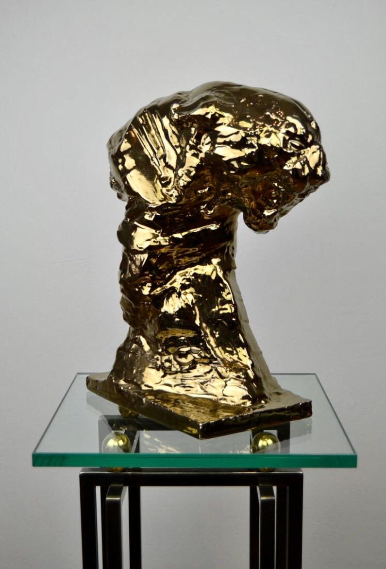 Sculpture de panthère Patrick Villas , Royal Boch , édition limitée en vente 3