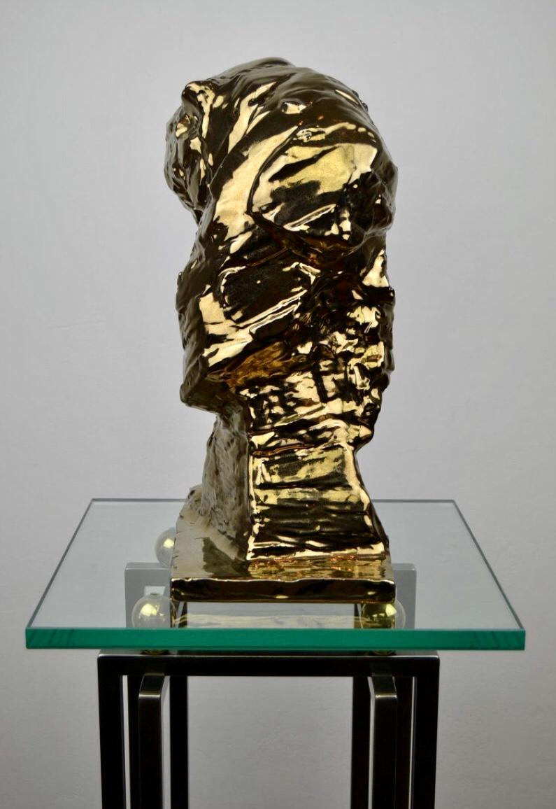 Sculpture de panthère Patrick Villas , Royal Boch , édition limitée en vente 4