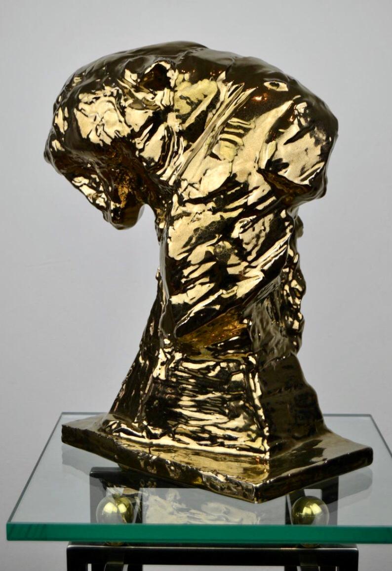 Sculpture de panthère Patrick Villas , Royal Boch , édition limitée en vente 5