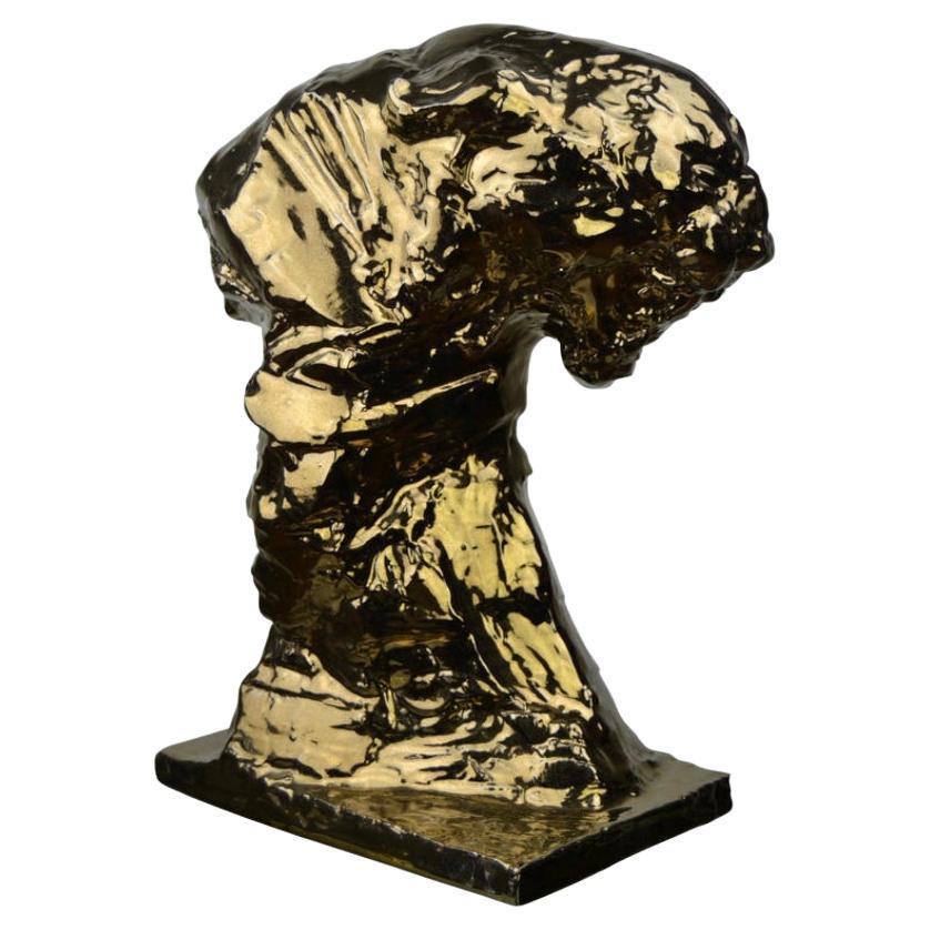 Sculpture de panthère Patrick Villas , Royal Boch , édition limitée en vente