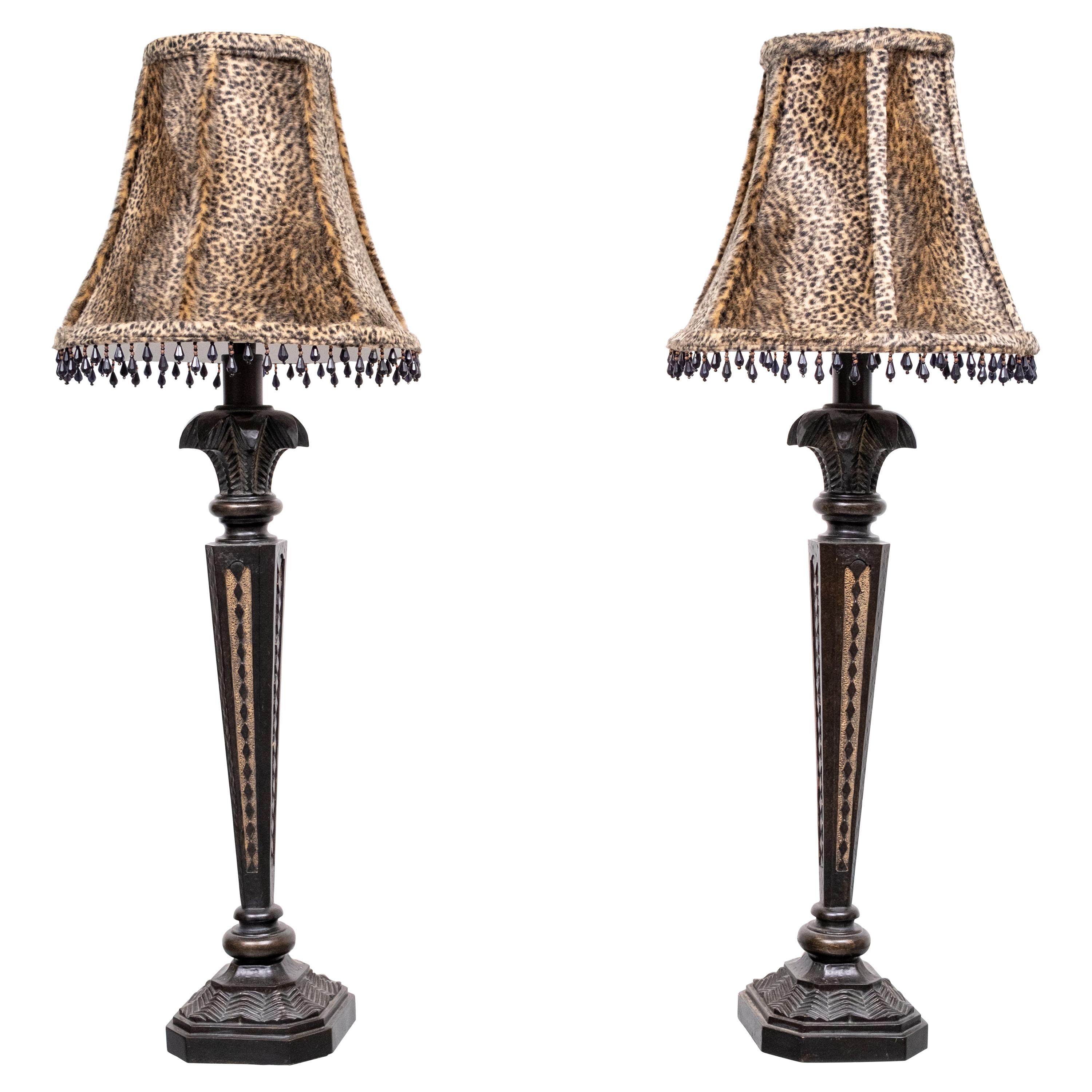 Panther Shade Table Lamps