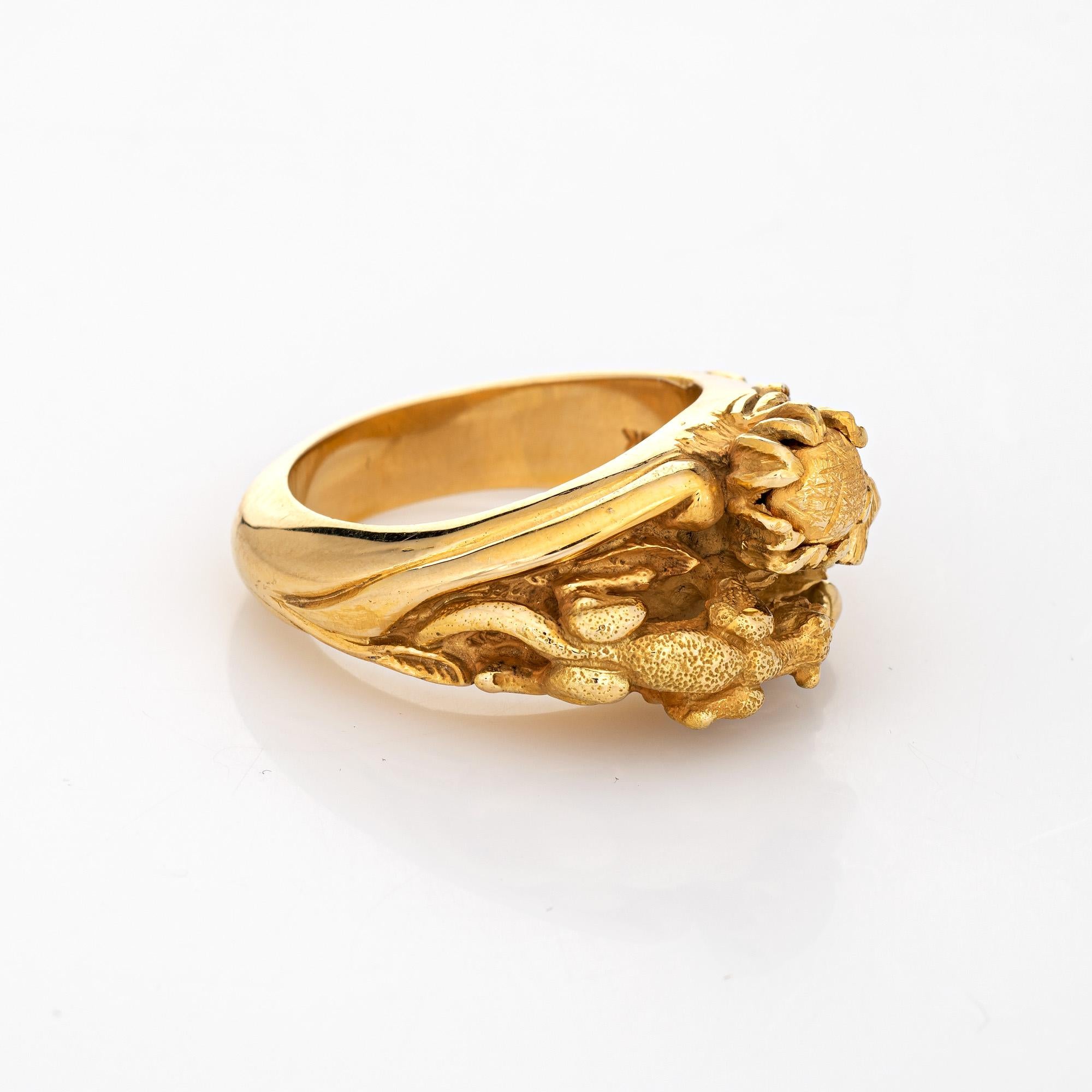 anillos de pantera para hombre