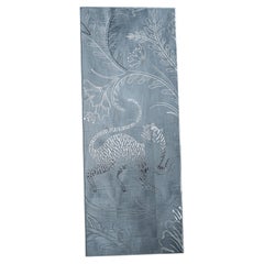 Panthera Opal Nickel Overlay and Marquetry Wall Panel