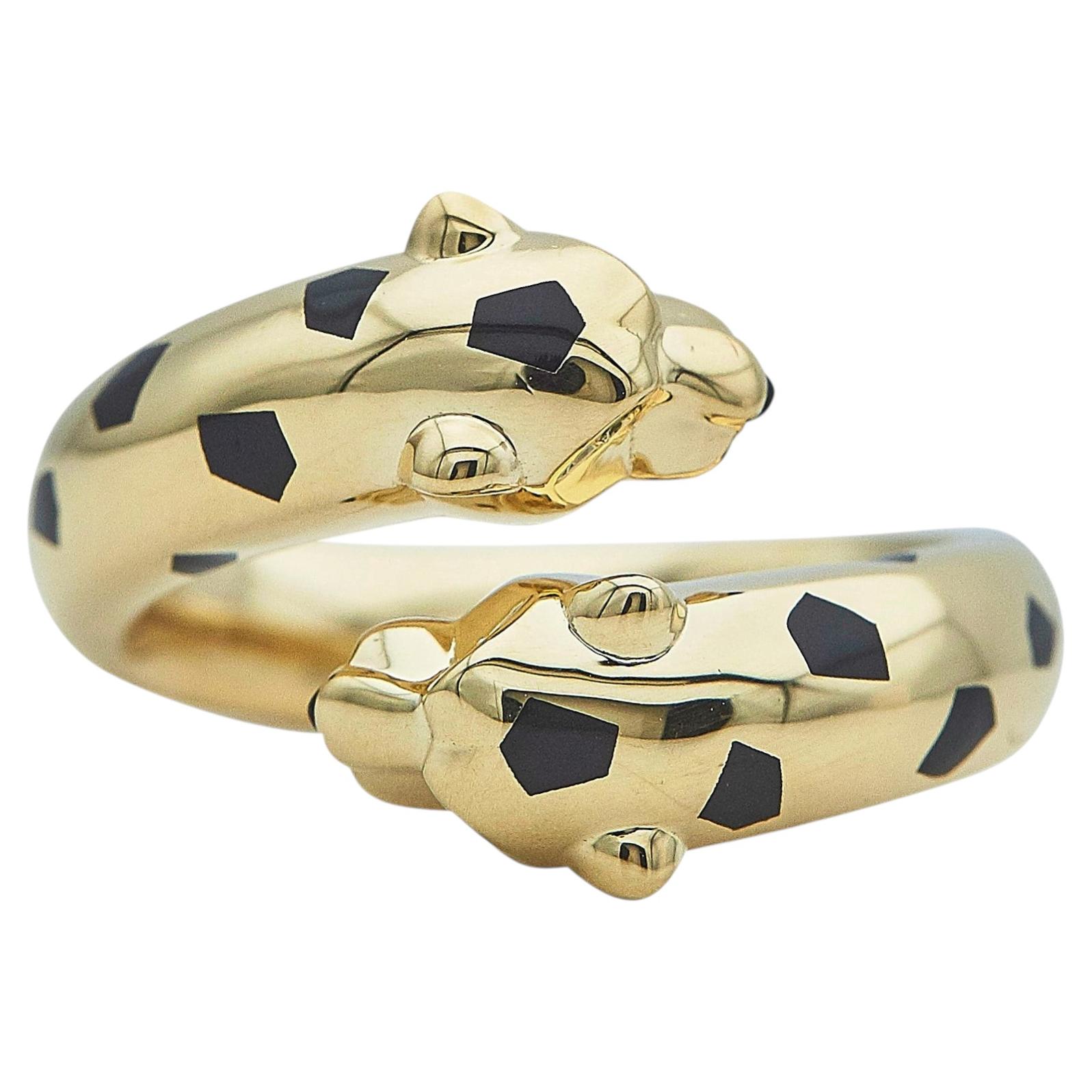 Anello Panthère de Cartier in oro giallo 18 carati