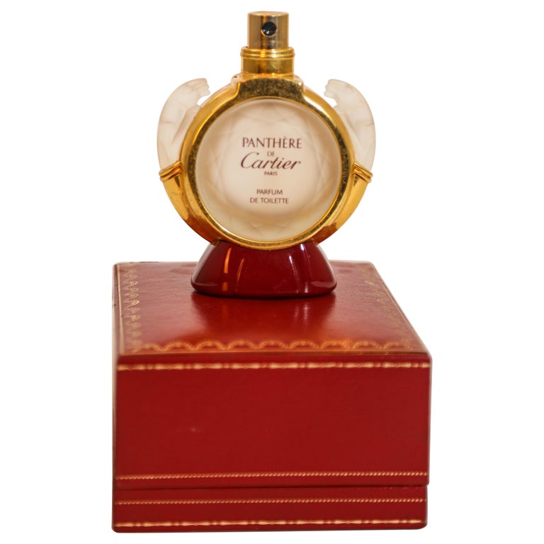 Panthere de Cartier Collectible Vintage Perfume Bottle in original