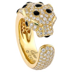 Panthère de Cartier Diamond Onyx Ring