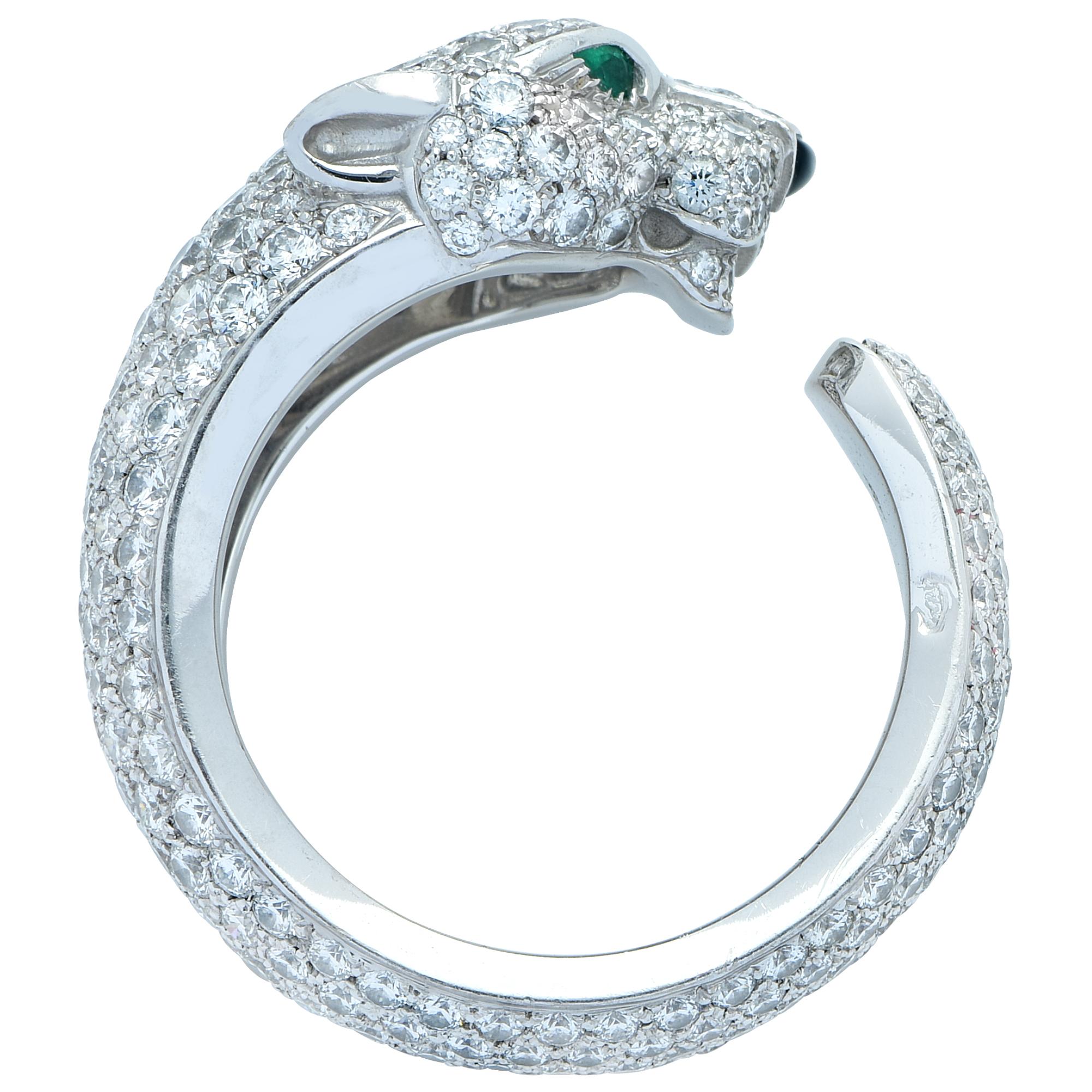 cartier tiger ring