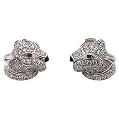 Antique Panthére de Cartier Earrings