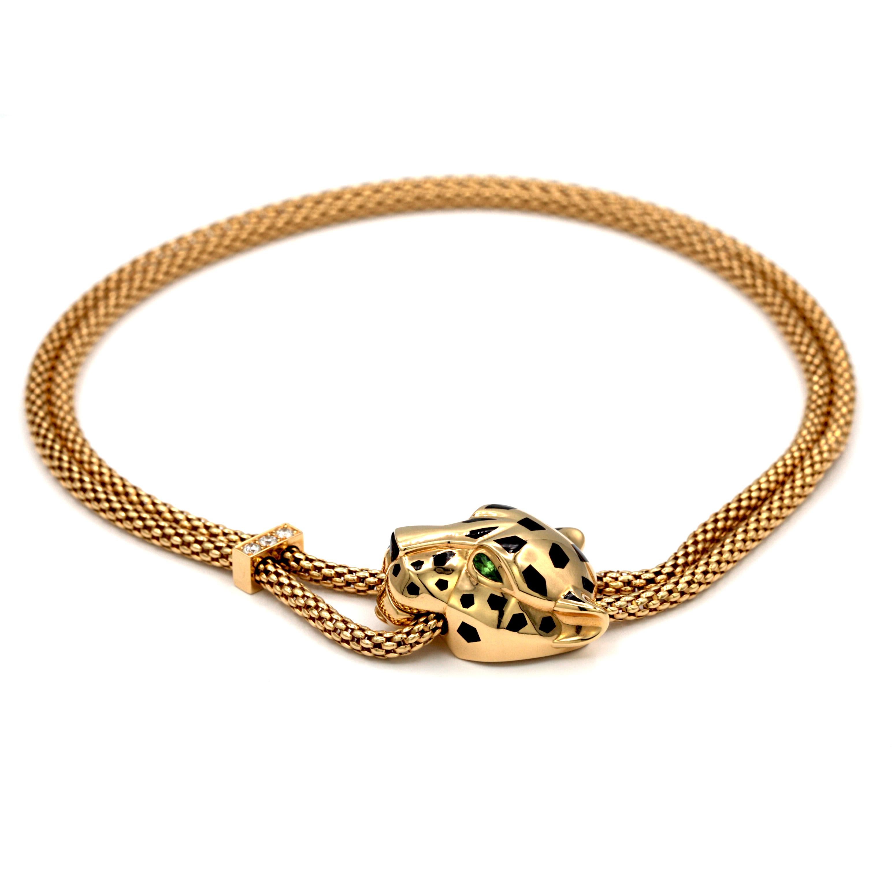 cartier tiger necklace