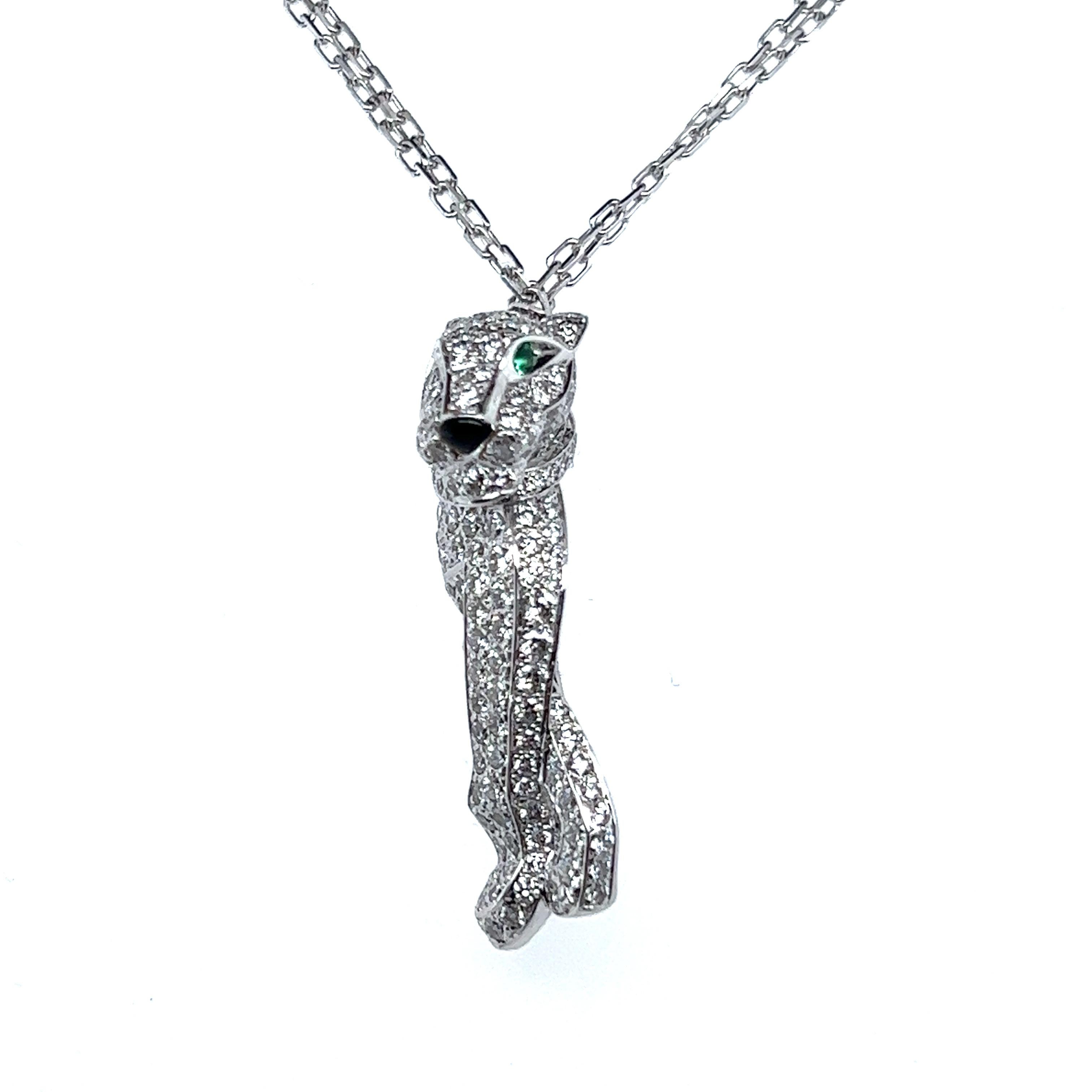 cartier lion necklace