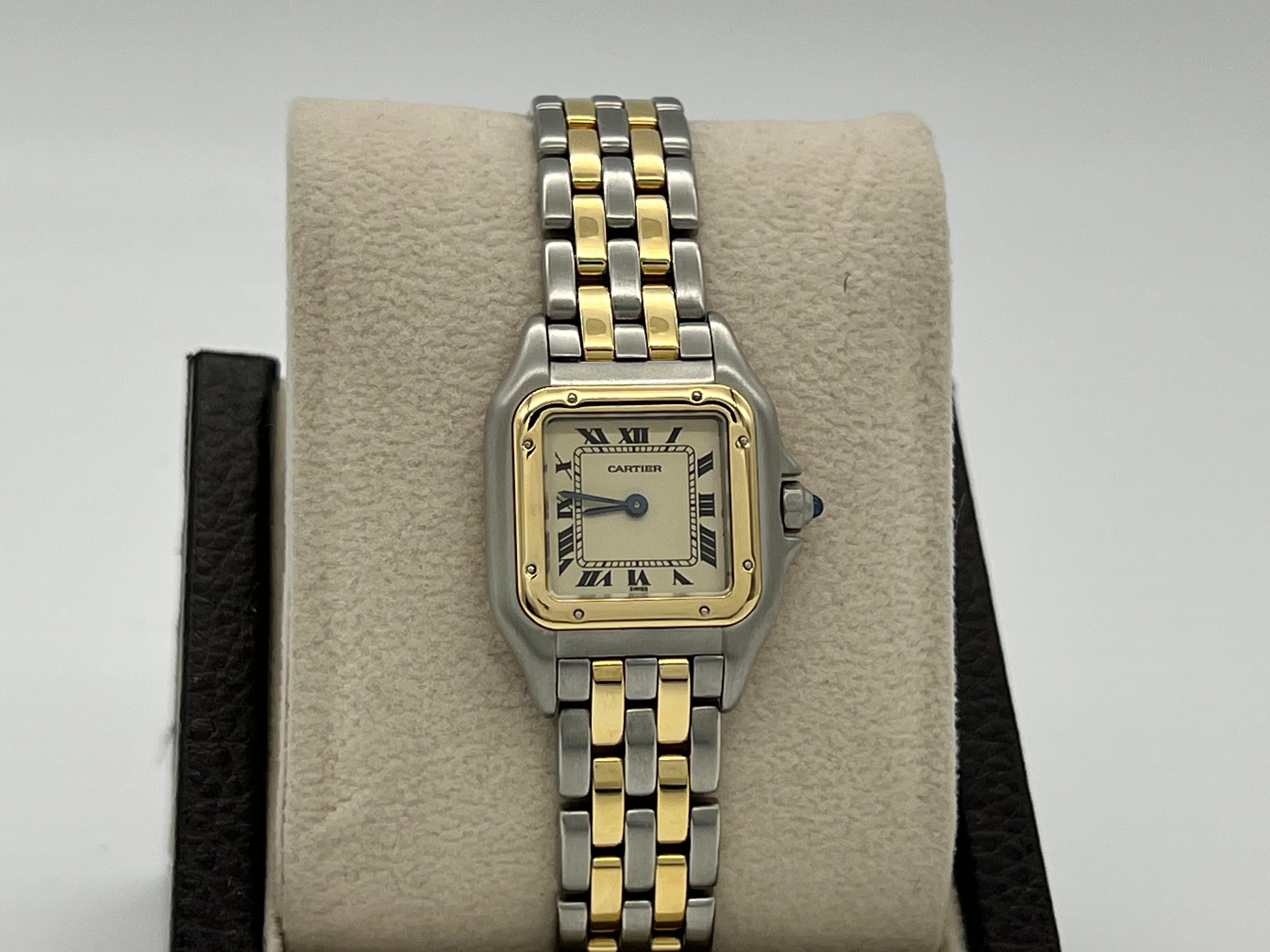 Panthère de Cartier Two Row Ref 66921 18K Gelbgold EdelstahlPanthère de 6