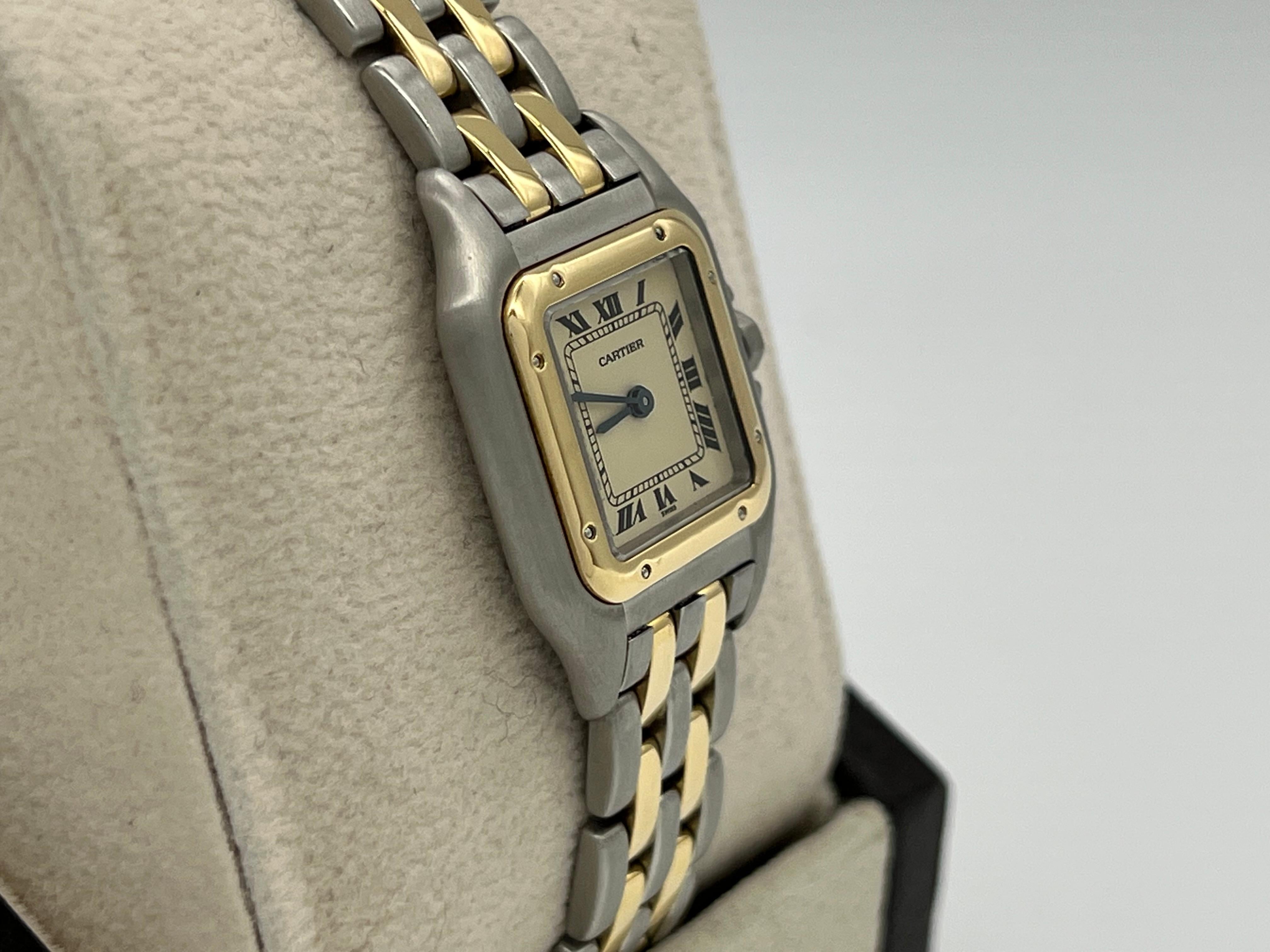 Panthère de Cartier Two Row Ref 66921 18K Gelbgold EdelstahlPanthère de 8