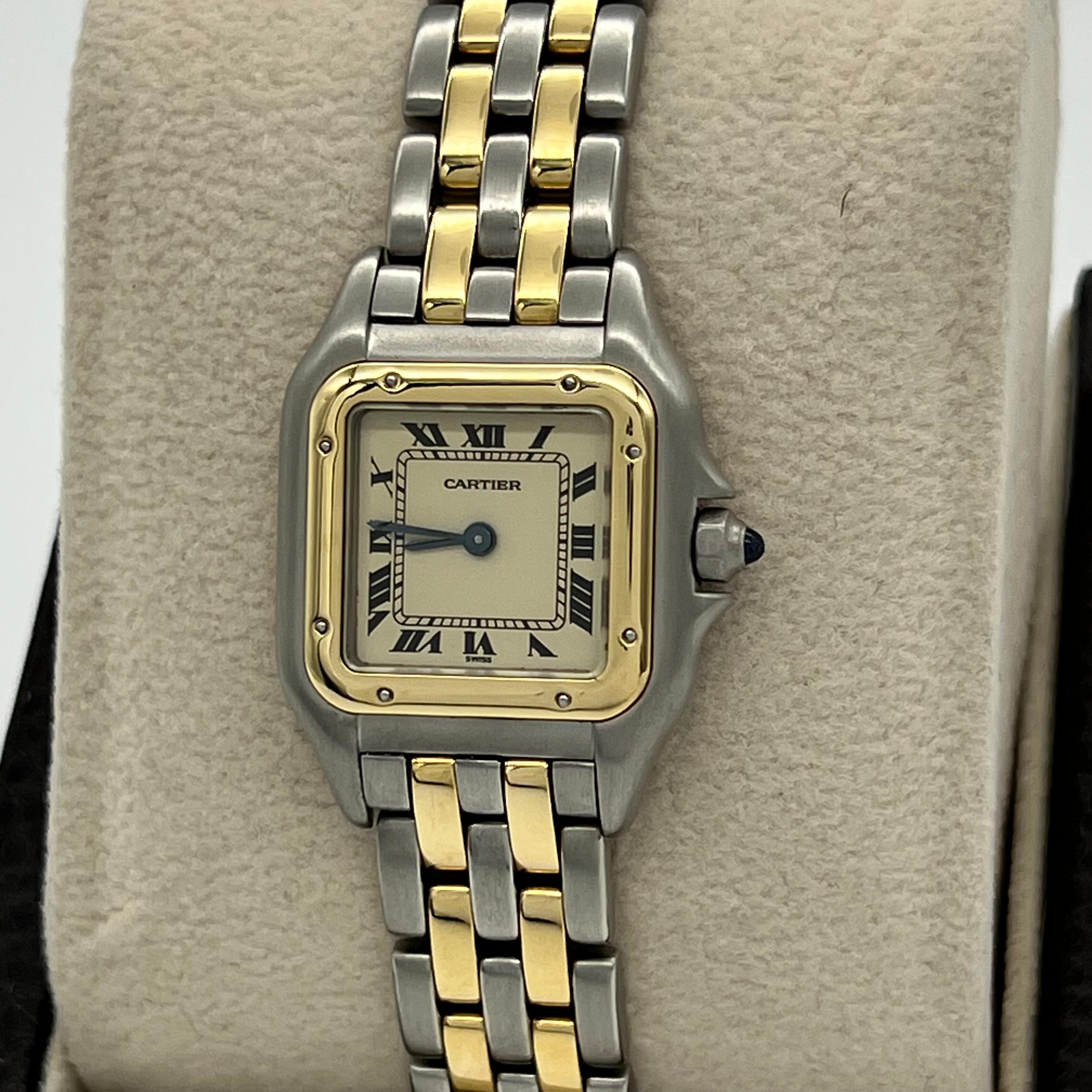 Panthère de Cartier Two Row Ref 66921 18K Gelbgold EdelstahlPanthère de 5
