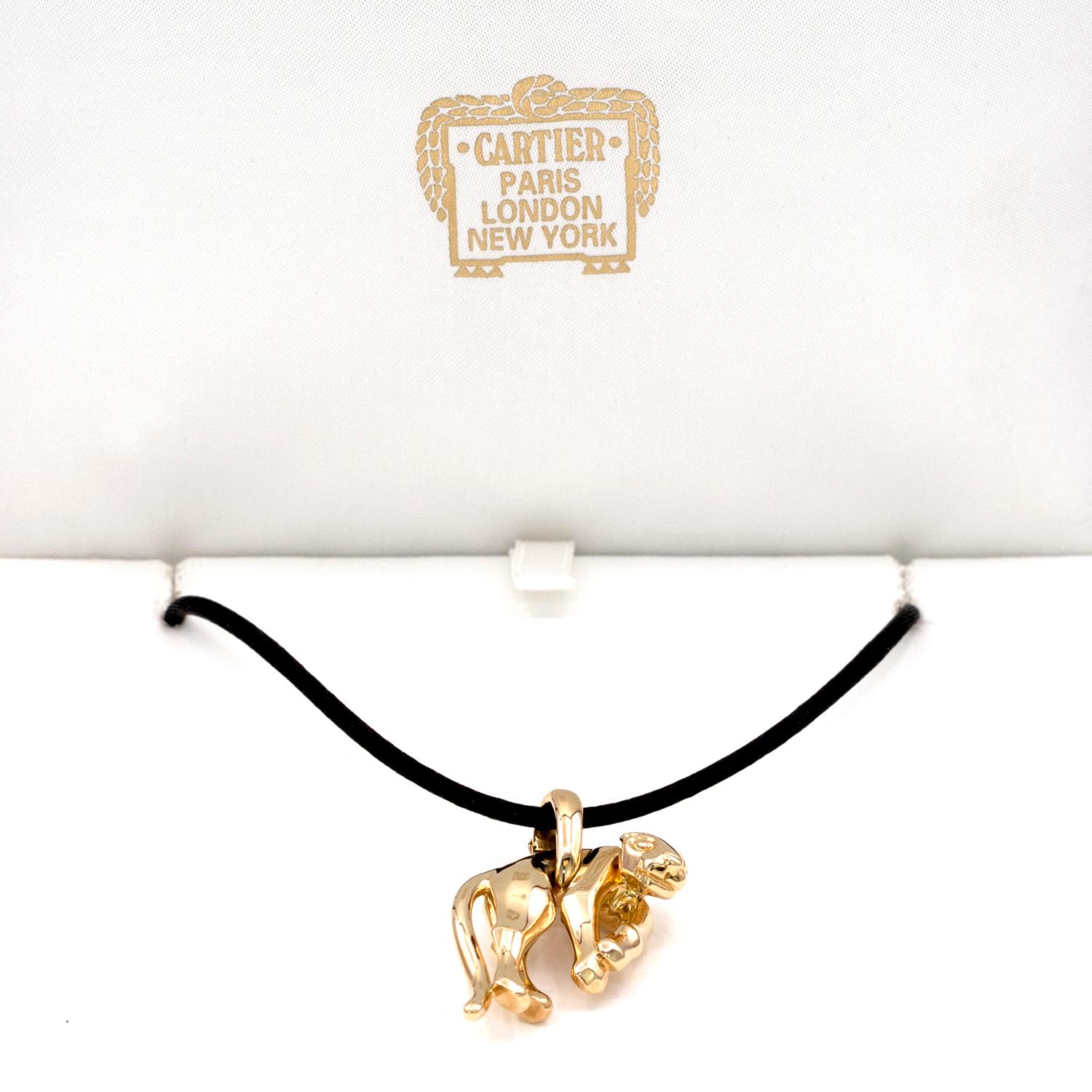 Modern Panthere Pendant by Cartier For Sale
