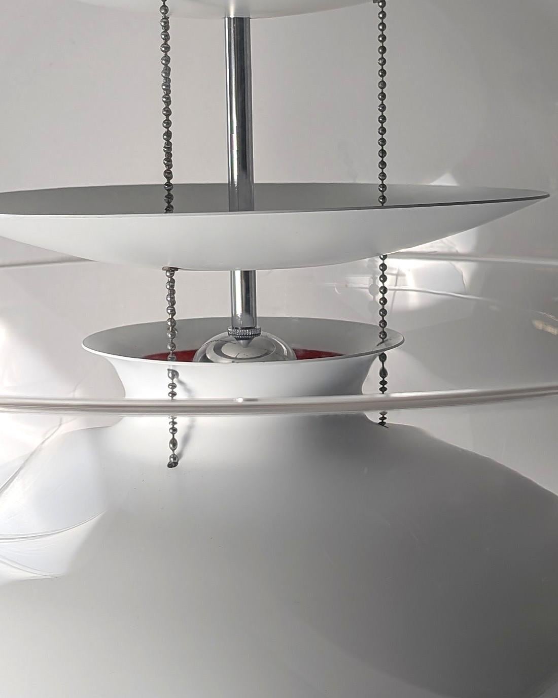 Danese Lampada Panto White di Verner Panton in vendita