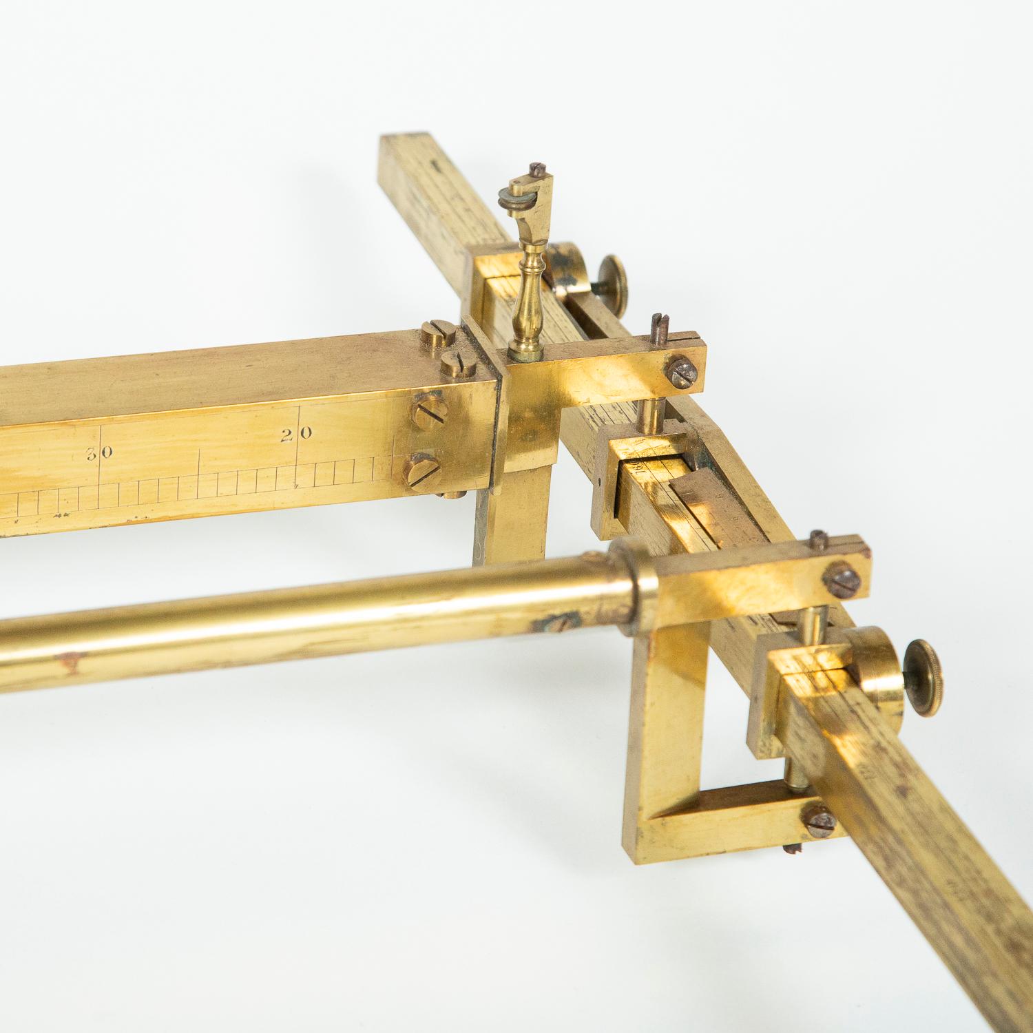 Pantographe de Thomas Dunn d'Édimbourg, vers 1845 en vente 4