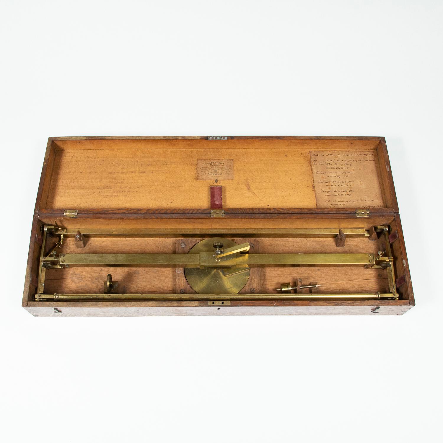 Pantograph by Thomas Dunn of Edinburgh, circa 1845 In Good Condition For Sale In London, GB