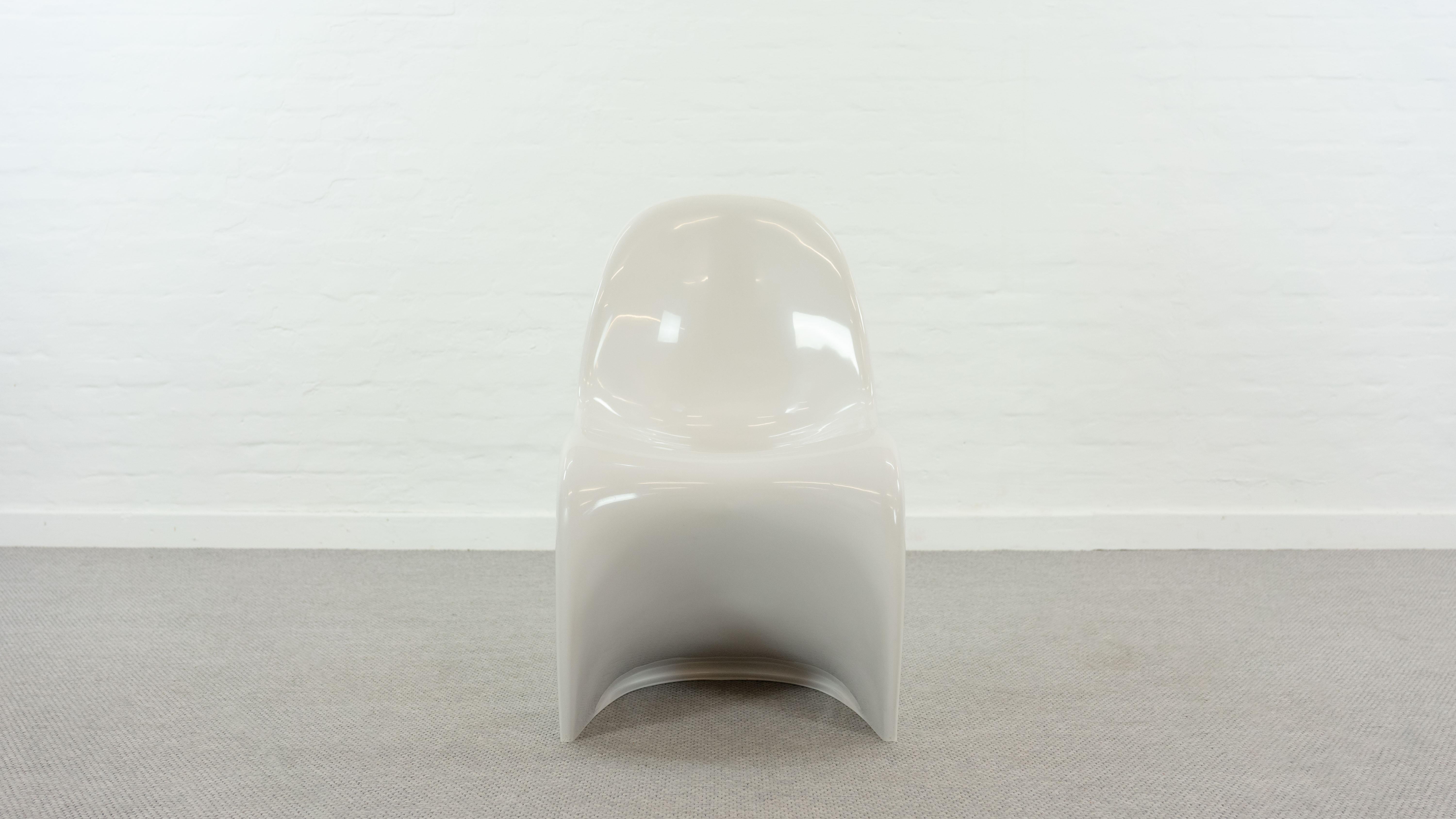 Panton Chair by Verner Panton for Herman Miller / Fehlbaum, in white 1976 For Sale 1